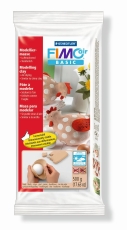 Modelliermasse FIMO® air basic - 500g, hautfarben, metallisierte Folie