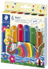 Gelmalstift Noris Club® - 6 Stück, sortiert, Basisfarben