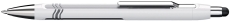 Kugelschreiber Epsilon Touch - XB, blau (dokumentenecht), weiß/silber