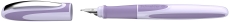 Füller Ray - Rechtshänder, Patrone, M, lavender