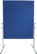 X-tra!Line® Moderationstafel - 120 x 150 cm, blau/Filz