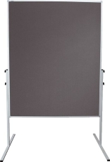 X-tra!Line® Moderationstafel - 120 x 150 cm, grau/Filz