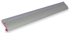 Lineal 30cm - Alu Standard mit Rutschbremse