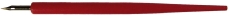 Federhalter mit Feder HI-801, Holz, rot
