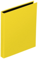 Ringbuch Basic Colours - A5, 4-Ring, Ring-Ø 25mm, gelb