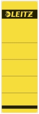 1642 Rückenschilder - Papier, kurz/breit, 10 Stück, gelb