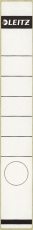 1648 Rückenschilder - Papier, lang/schmal, 10 Stück, weiß