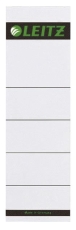 1607 Rückenschilder zum Einstecken - Karton, kurz/breit, 10 Stück, lichtgrau
