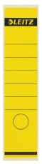 1640 Rückenschilder - Papier, lang/breit, 10 Stück, gelb