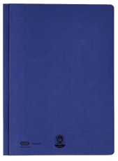 Hefter Zweifalz - A4, kfm. und Amtsheftung, Manilakarton 320 g/qm, blau