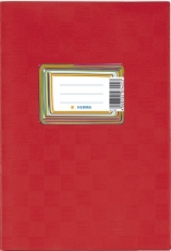 7422 Heftschoner PP - A5, gedeckt/rot
