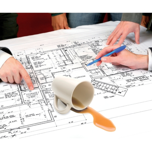 Planschutzhülle, 900 x 1280 mm mit Gleitverschluss 2-seitig transparent