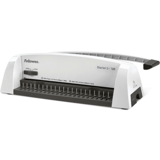 Plastikbindegerät Starlet 2+, mechanisch, für 120 Blatt