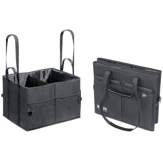 Kofferraumtasche L schwarz BigBox Shopper 45x35x30 cm