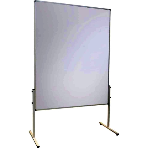 Moderationstafel U-Act!Line®, Karton/Karton, Aluminiumrahmen, 1200x1500 mm, weiß