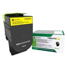 LEXMARK Lasertoner Return yellow