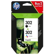 HP Value Pack Nr. 302 sw+3-fbg.