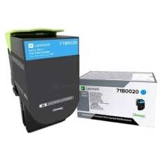 LEXMARK Lasertoner Return cyan