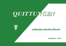 Quittung - A6, 2x 40 Blatt, SD