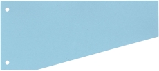 Trennstreifen Trapez - 190 g/qm Karton, blau, 100 Stück