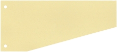 Trennstreifen Trapez - 190 g/qm Karton, gelb, 100 Stück