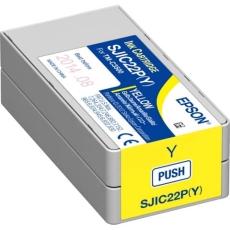 EPSON Inkjetpatrone yellow SJIC22PY