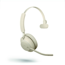 Headset Evolve2 65 MS Mono BT, USB-C, beige, kabellos