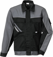 Highline Bundjacke - Gr. 40, schwarz/schiefer/zink