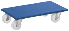 Möbelroller - 600 x 300 mm, bis 350 kg, blau, 2er Pack