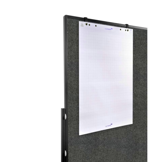 Moderationswand PREMIUM PLUS - 150x120 cm, Filz, anthrazit