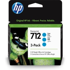 HP Inkjetpatrone Nr.712 cyan 3ST