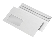 Briefhülle - DL, weiß, selbstklebend, Innendruck, 80 g/qm, 1000 Stück