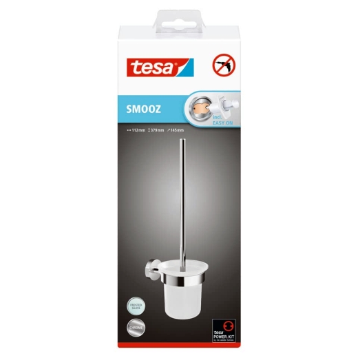 WC Bürste Garnitur chrom/silber