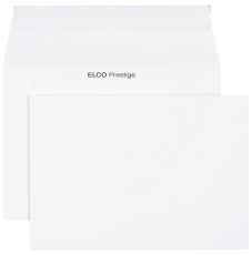 Briefumschlag Prestige - B6, 25 Stück, hochweiß, haftklebend, ohne Fenster