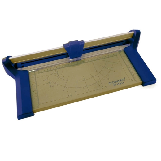 Rollen-Schneidemaschine grau/blau für A4