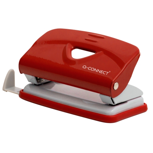 Locher, 10 Blatt, rot/grau