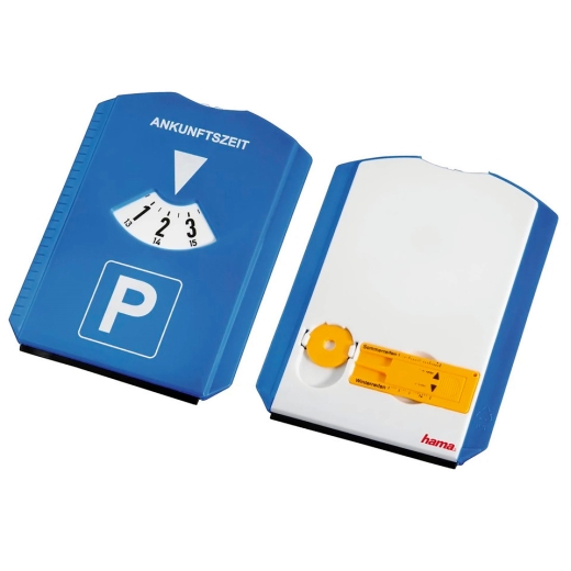 Parkscheibe Multifunktion, blau