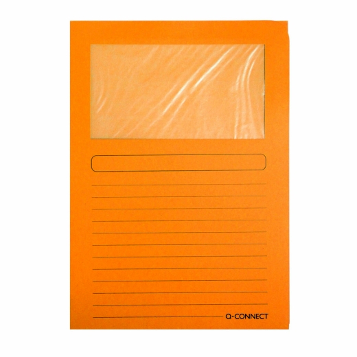 Umlaufmappe, A4, Pappe, orange