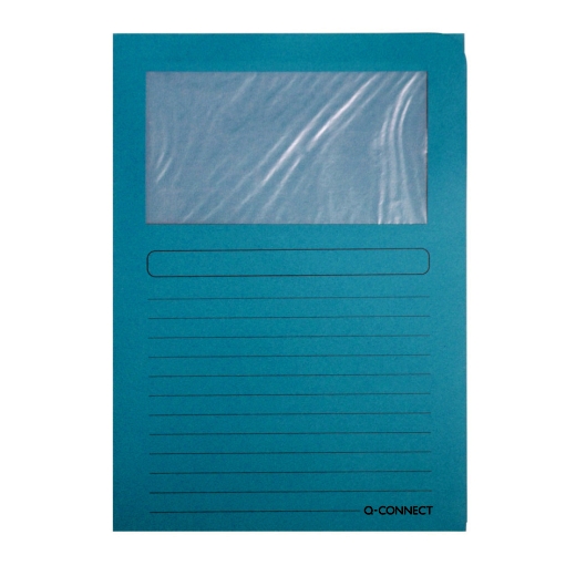 Umlaufmappe, A4, Pappe, blau