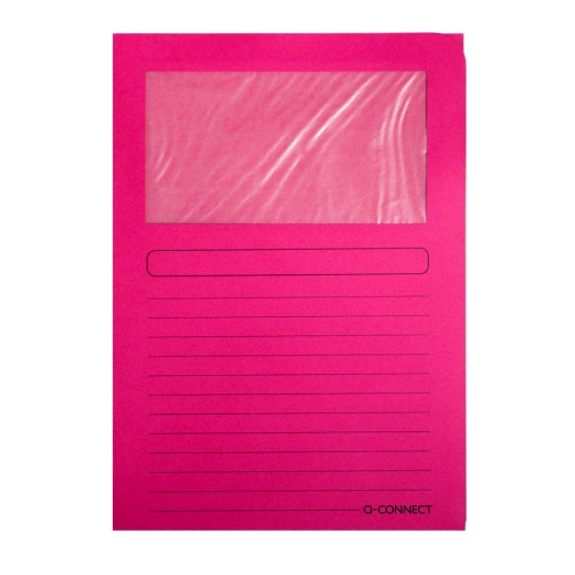 Umlaufmappe, A4, Pappe, pink