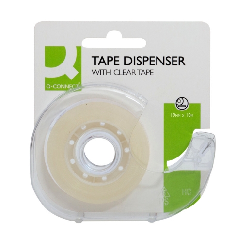 Handabroller +1 Rolle, 19 mm x 10 m, transparent