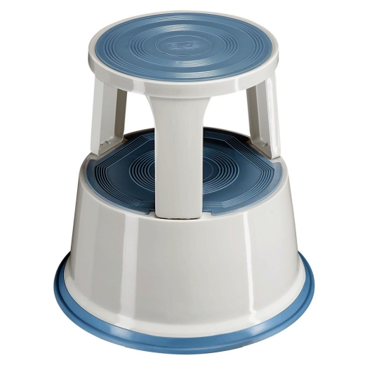 Rollhocker aus Metall - Gewicht 5 kg, lichtgrau