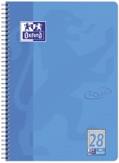 Collegeblock Touch LIN 28 - A4+, 80 Blatt, 90 g/qm, meerblau