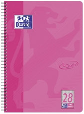 Collegeblock Touch LIN 28 - A4+, 80 Blatt, 90 g/qm, rosa