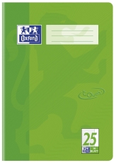 Heft A4 / 16 Blatt Lineatur 25 - Touch grün