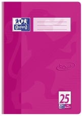 Heft A4 / 16 Blatt Lineatur 25 - Touch pink