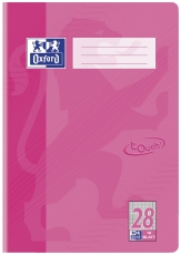 Heft A4 / 16 Blatt Lineatur 28 - Touch rosa
