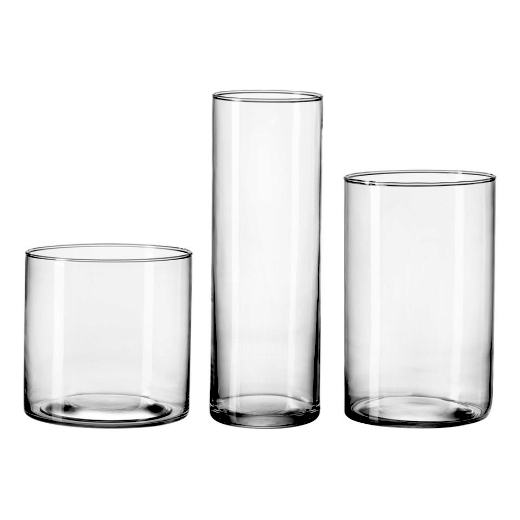 Vasenset Leonie, Glas, 3-teilig