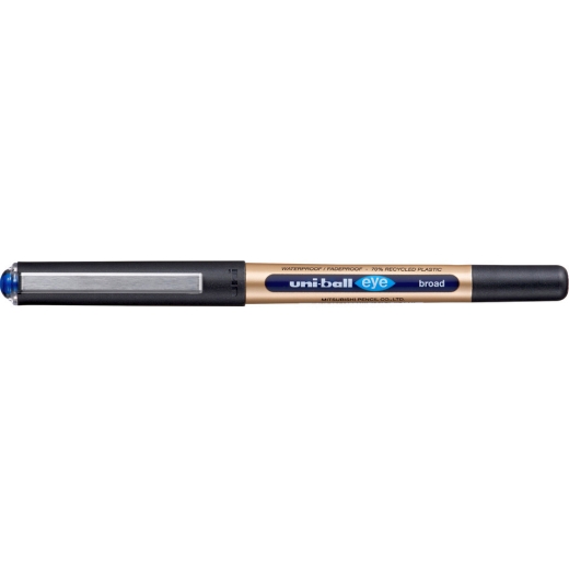 Tintenroller UB-150-10E eye broad - 0,65 mm, blau (dokumentenecht)