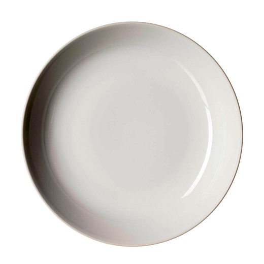 Suppenteller Volos, Ø 23 cm, Steinzeug, weiß, 6 Stück